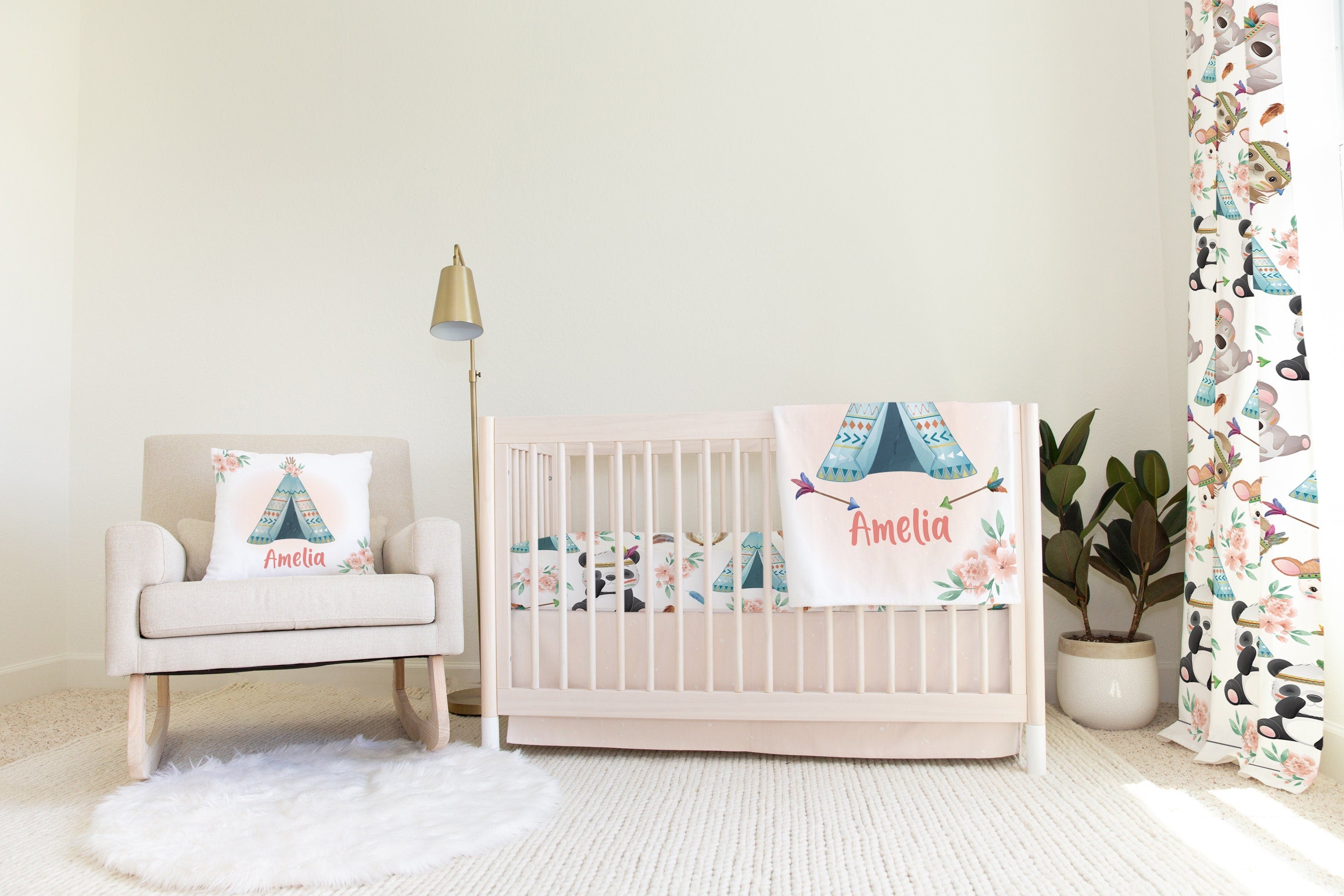 Boho cot best sale